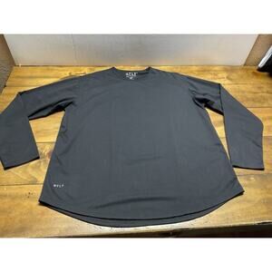 Bylt Drop Cut L/S T Shirt Medium 2XL Black Long Sleeve Sleeve Blend Leisure